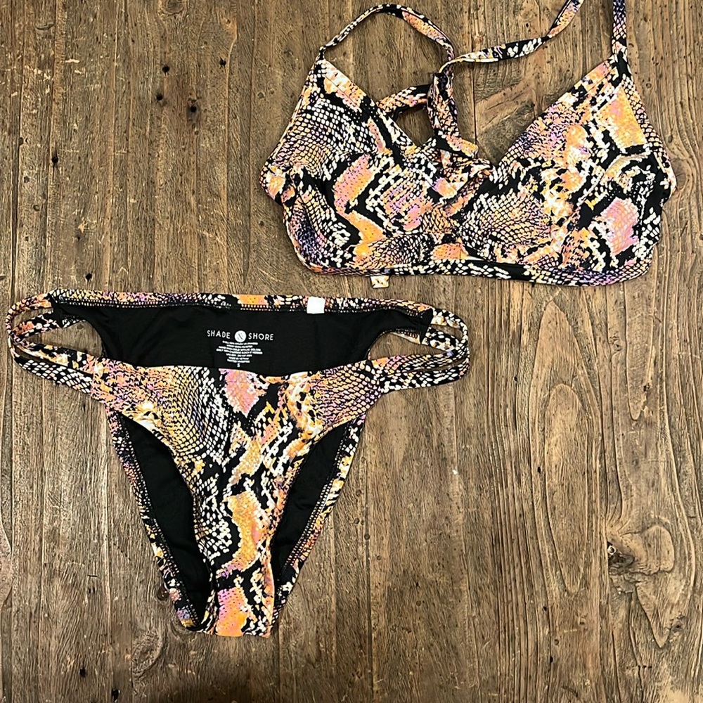 Shade&Shore bikini, Top size: medium, Bottom size: small